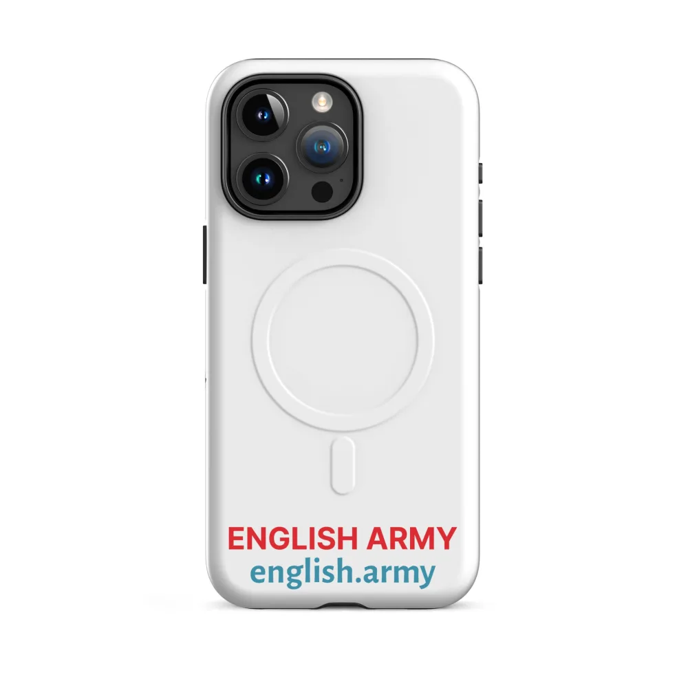 ENGLISCHE ARMEE - MagSafe® Robuste Schutzhülle für iPhone®