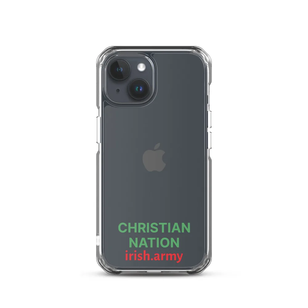Christian Nation - Klare Hülle für iPhone®
