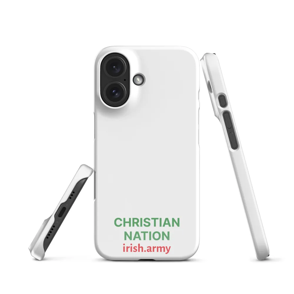 Christian Nation - Snap Case für iPhone®