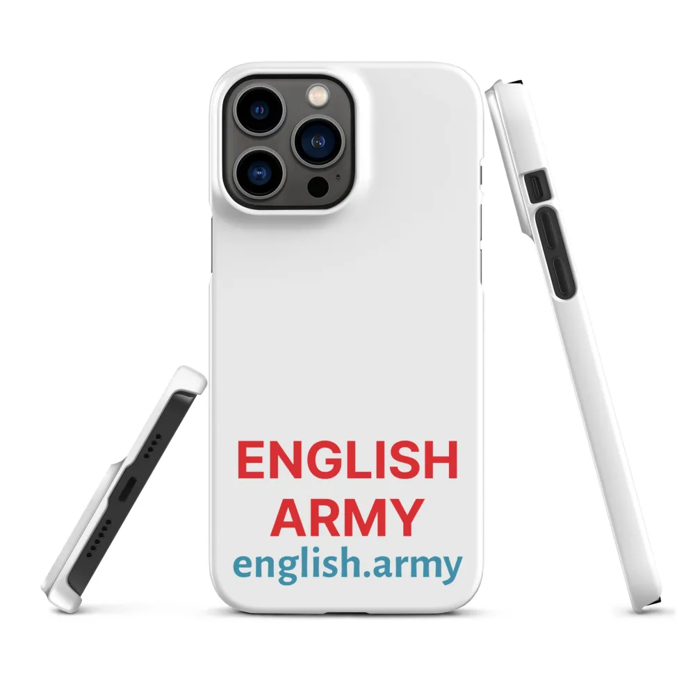 ENGLISCHE ARMEE - Snap Case für iPhone®