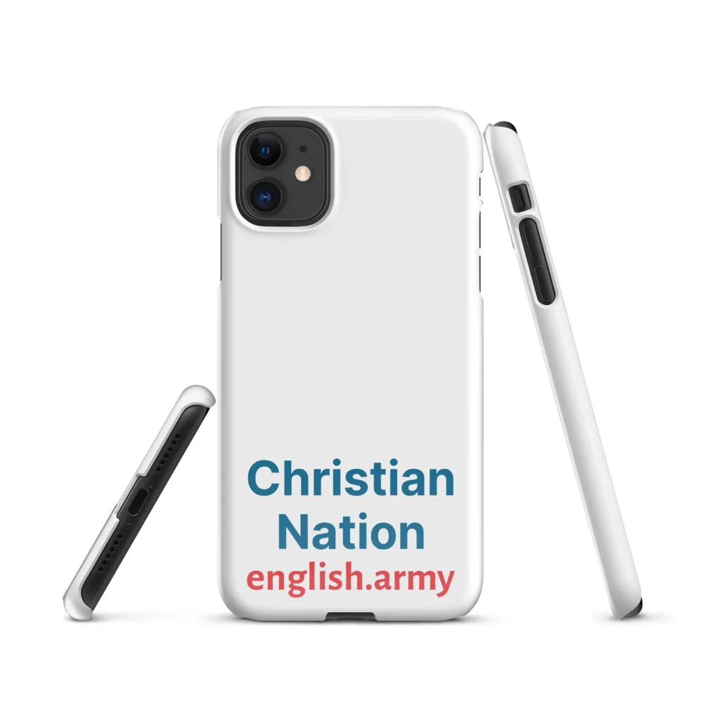 Christian Nation - Snap Case für iPhone®