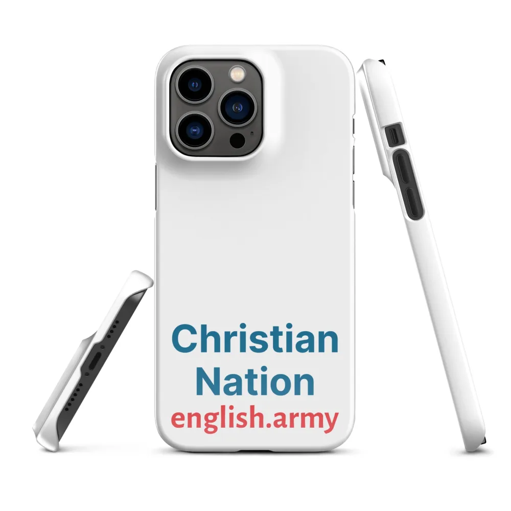 Christian Nation - Snap Case für iPhone®