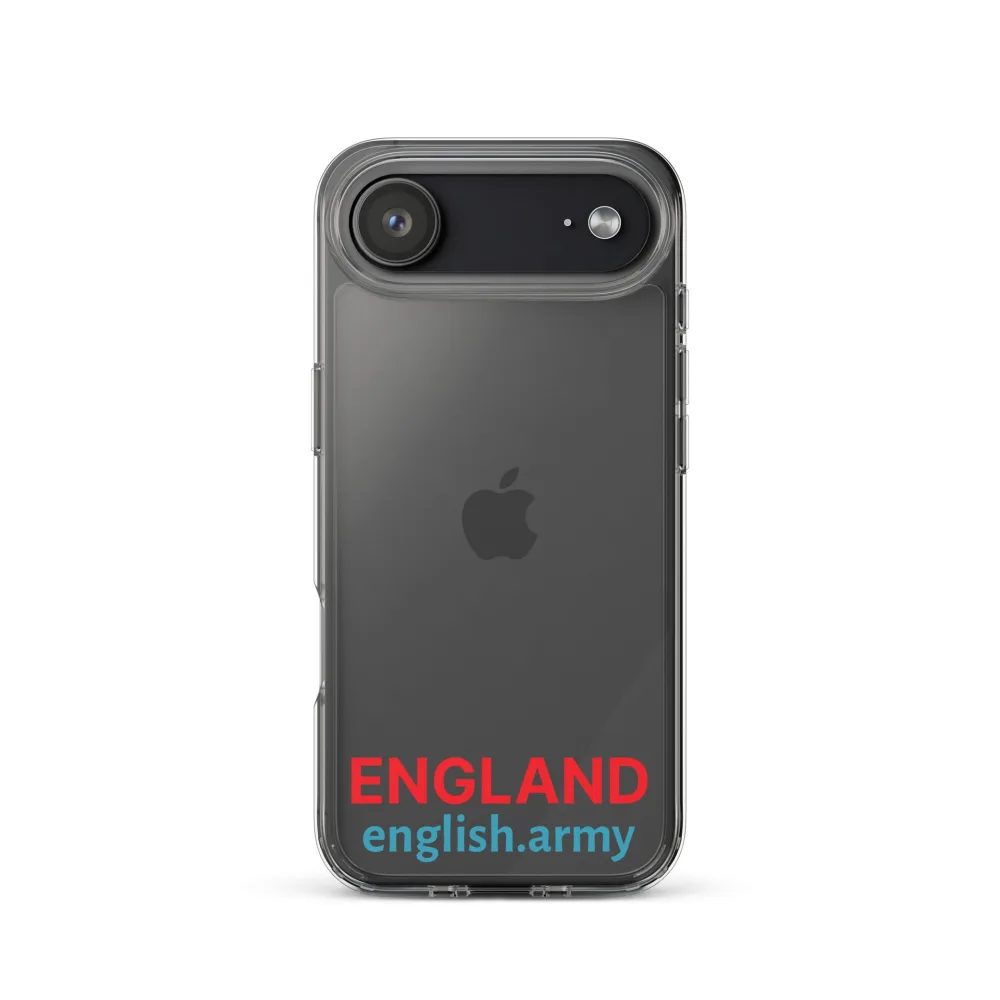 ENGLAND - Transparente Hülle für iPhone®