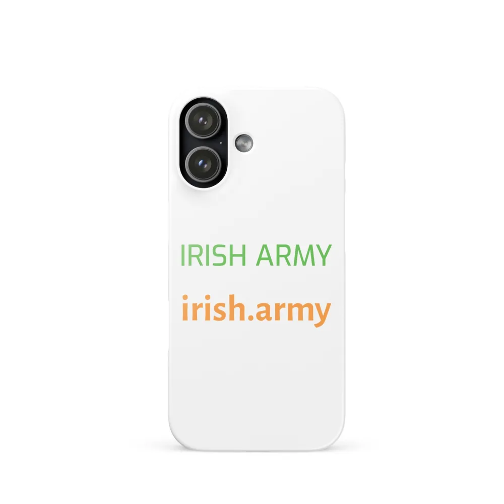 Irische Armee – Schutzhülle für iPhone®