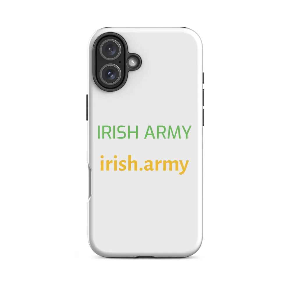 Irische Armee - Robuste Hülle für iPhone®