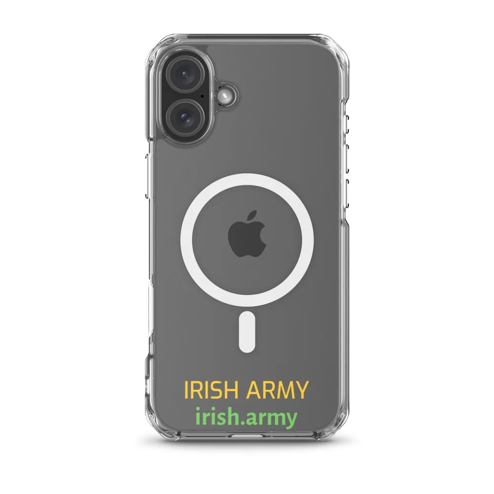 Irische Armee - MagSafe® Clear Case für iPhone®