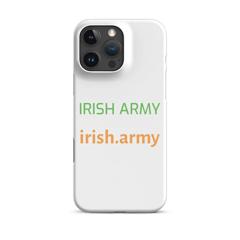 Irische Armee – Schutzhülle für iPhone®