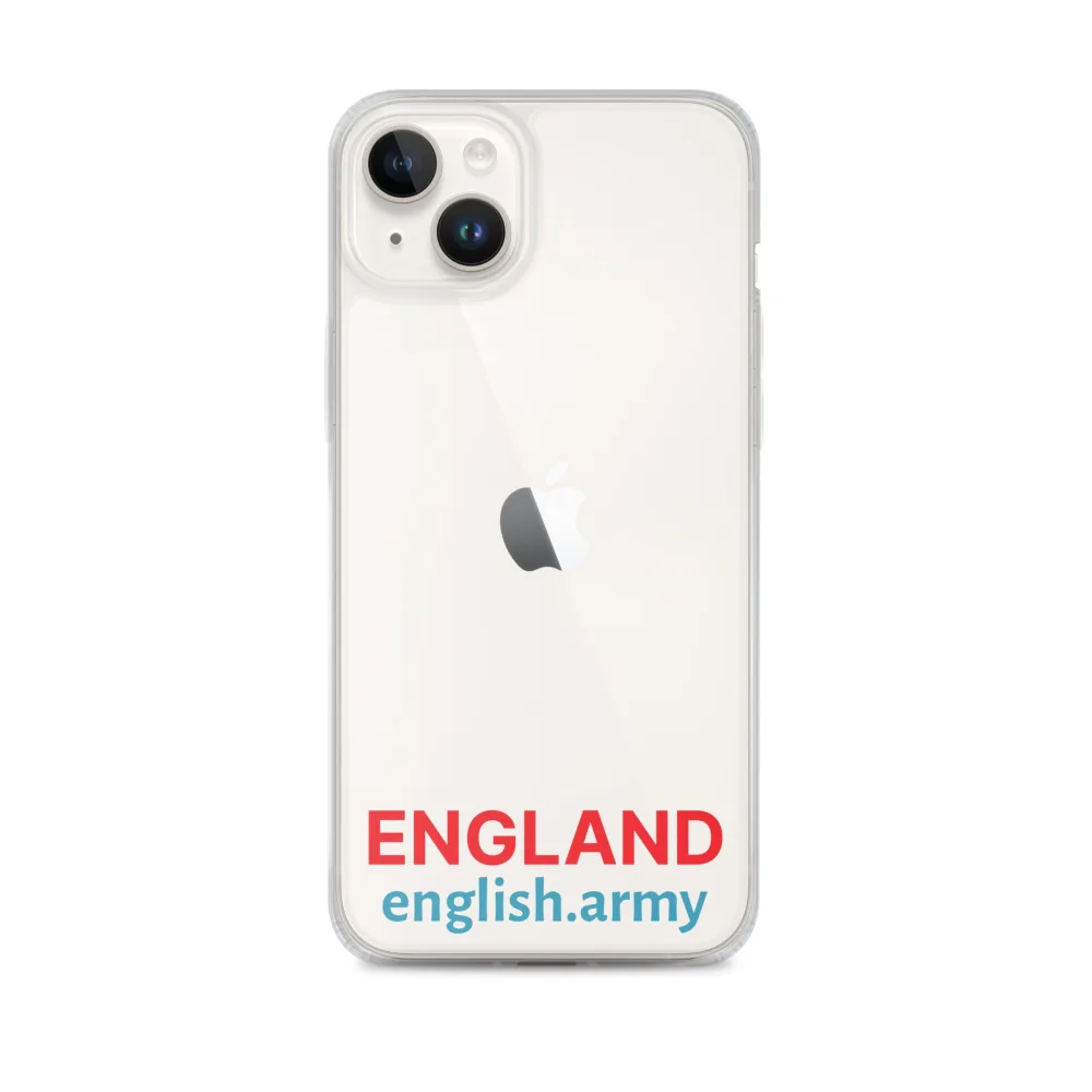 ENGLAND - Transparente Hülle für iPhone®