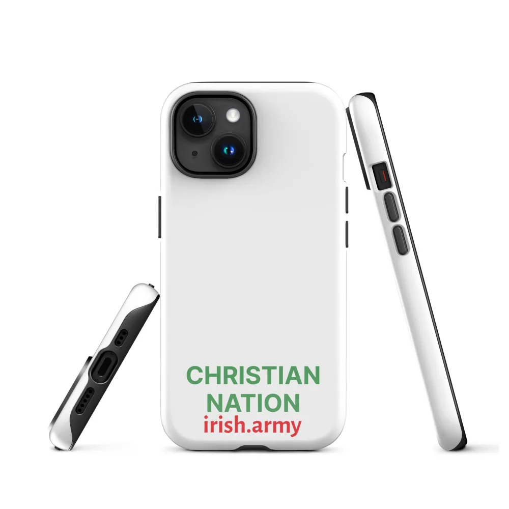 Christian Nation - Robuste Hülle für iPhone®