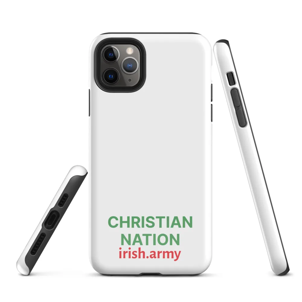 Christian Nation - Robuste Hülle für iPhone®
