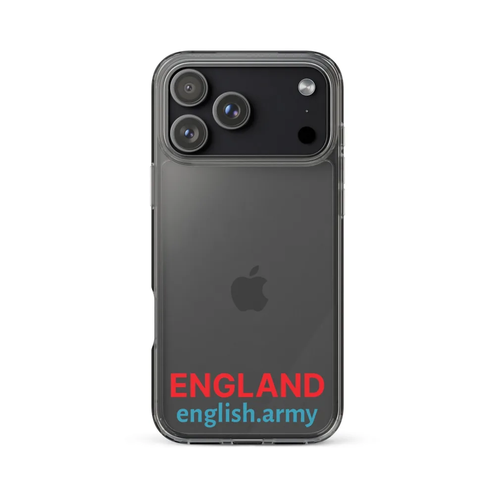 ENGLAND - Transparente Hülle für iPhone®