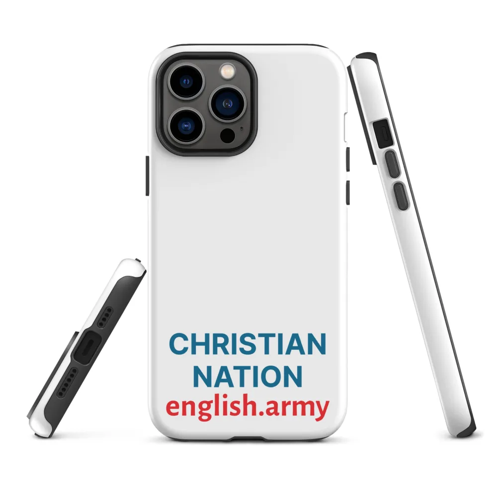 Christian Nation - Robuste Hülle für iPhone®