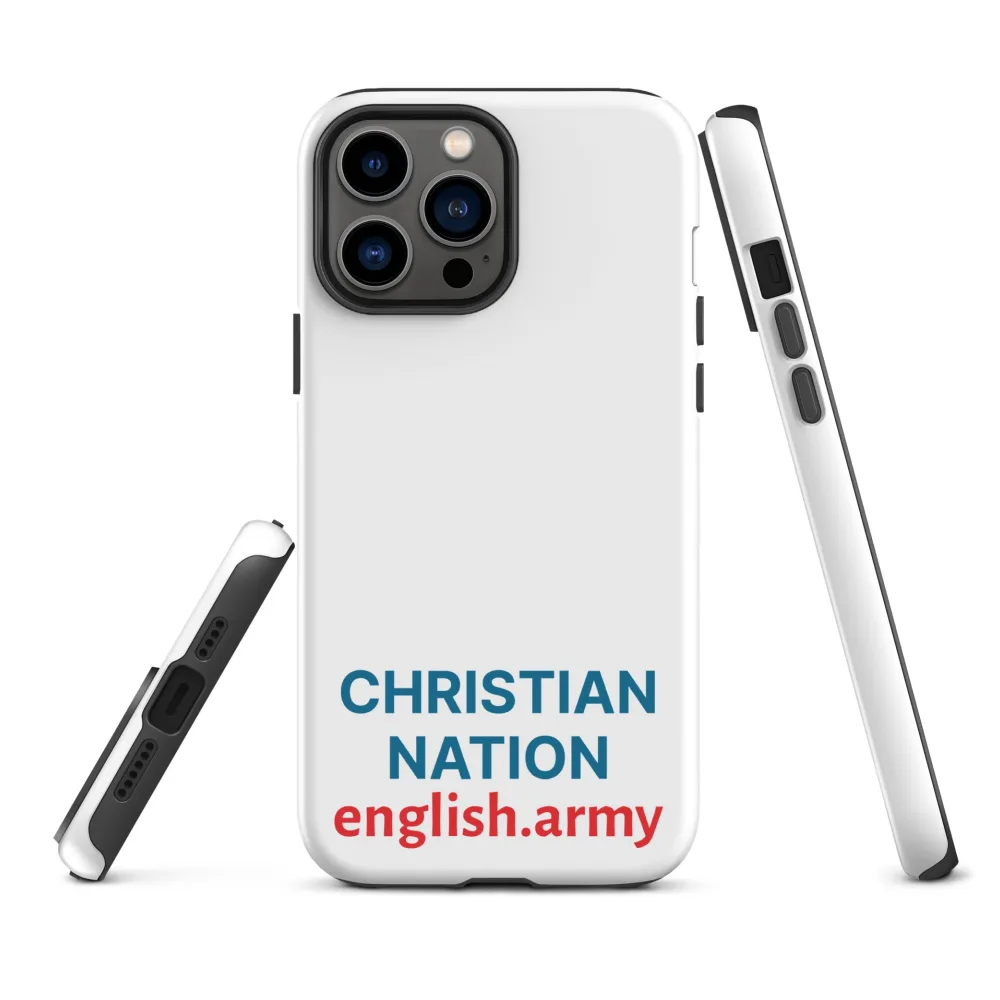 Christian Nation - Robuste Hülle für iPhone®