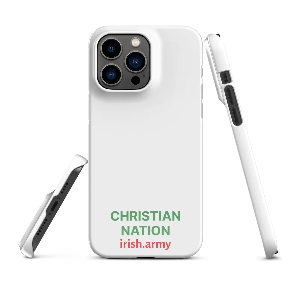 Christian Nation - Snap Case für iPhone®