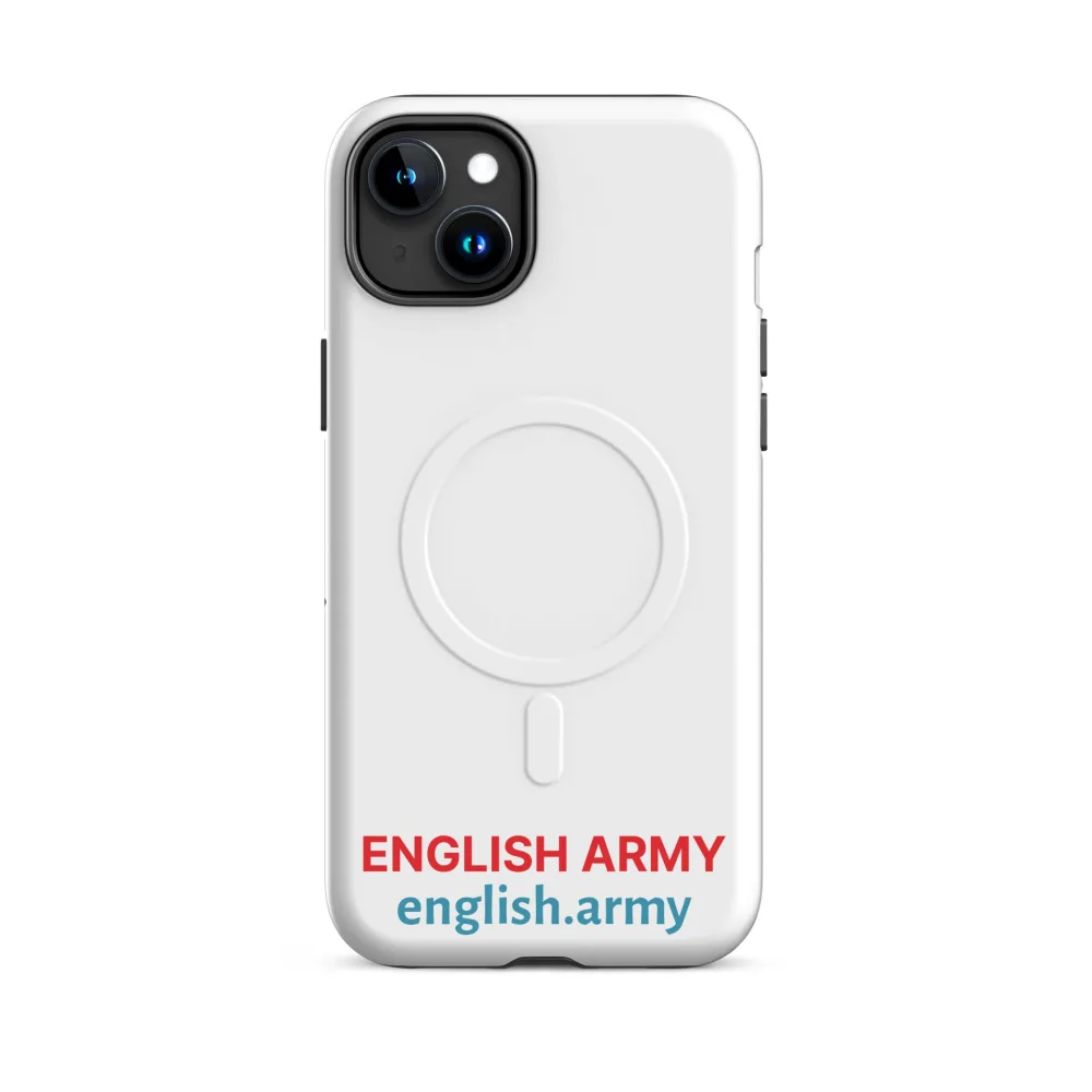 ENGLISCHE ARMEE - MagSafe® Robuste Schutzhülle für iPhone®