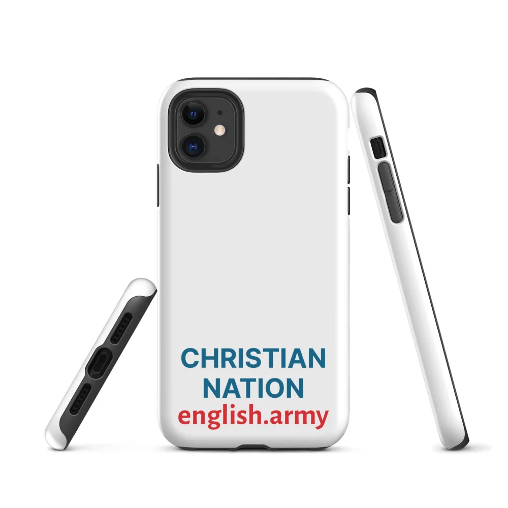 Christian Nation - Robuste Hülle für iPhone®