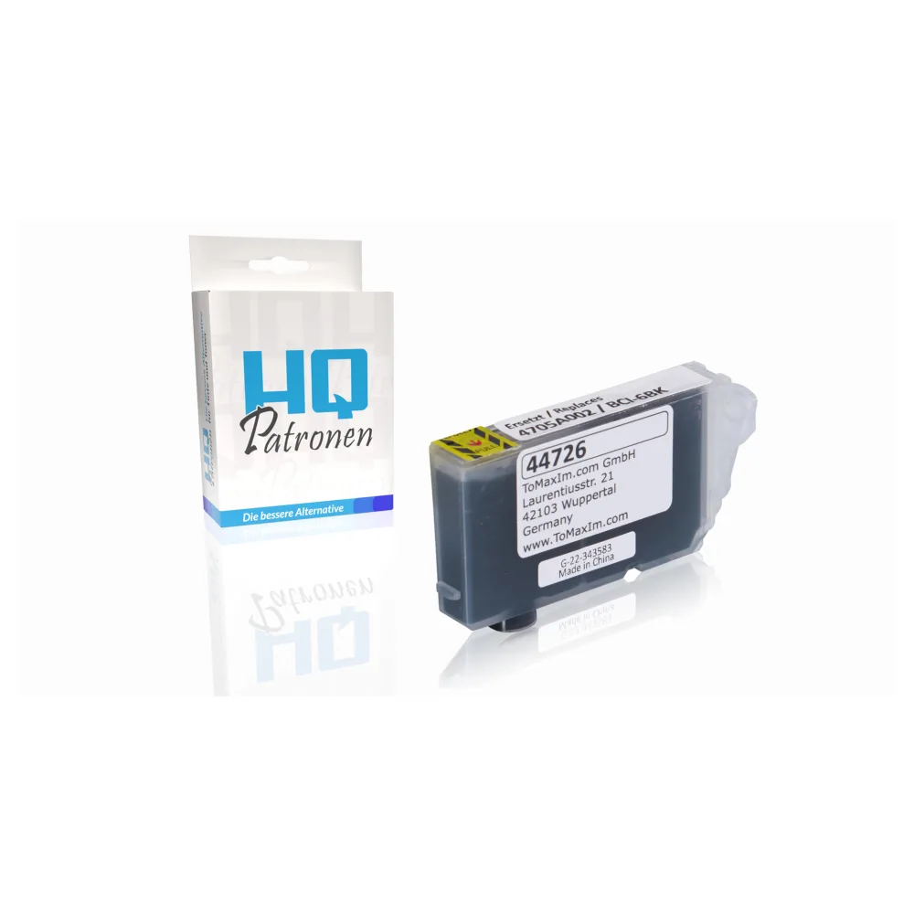 Kompatibel zu Canon 4705A002 / BCI-6BK Tintenpatrone, schwarz