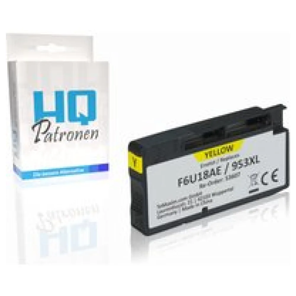 Kompatibel zu HP F6U18AE / 953XL Tintenpatrone, gelb – Bild 2