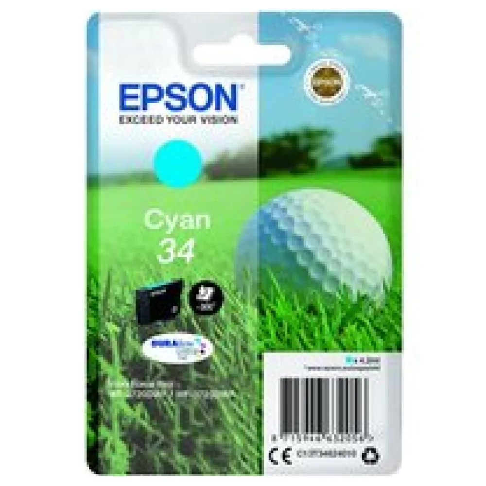 Original Epson C13T34624010 / 34 Tintenpatrone cyan – Bild 2