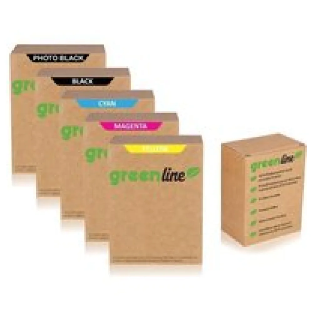 greenline Multipack ersetzt Canon 2932B001 / PGI-520PGBK enthält 5x Tintenpatrone – Bild 2