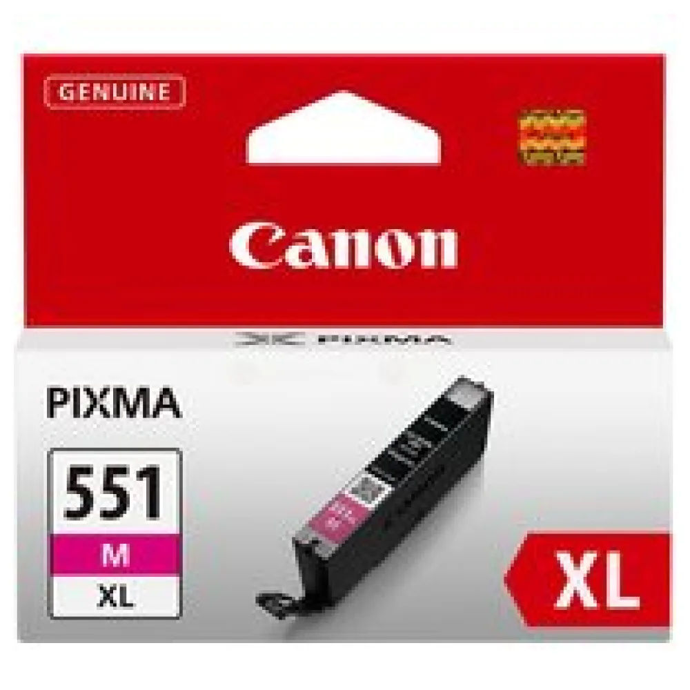 Original Canon 6445B001 / CLI551MXL Tintenpatrone magenta – Bild 2