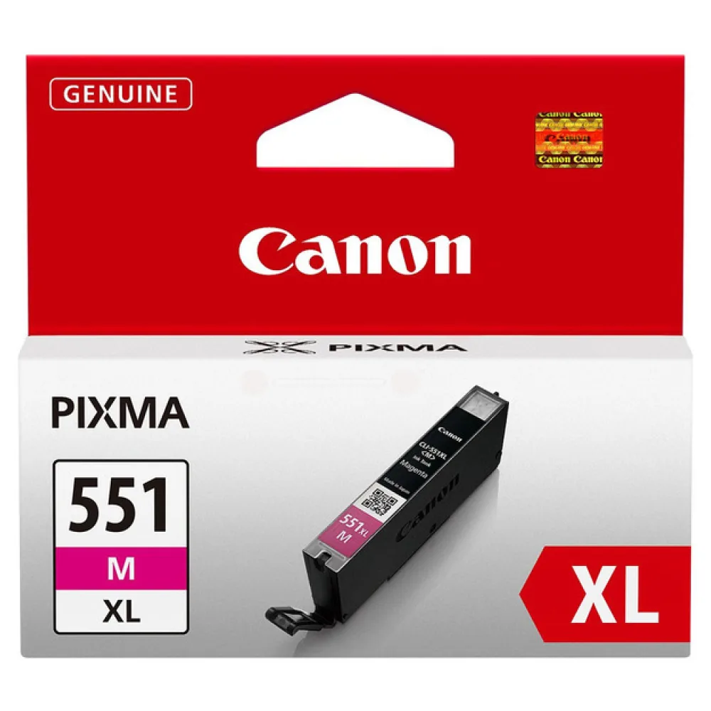 Original Canon 6445B001 / CLI551MXL Tintenpatrone magenta