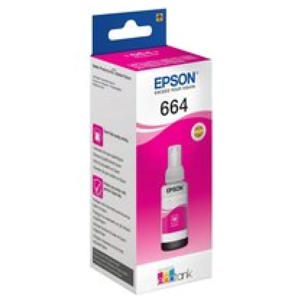 Original Epson C13T664340 / 664 Tintenflasche magenta – Bild 2