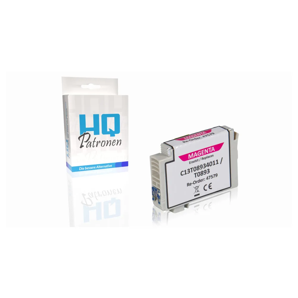 Kompatibel zu Epson C13T08934011 / T0893 Tintenpatrone, magenta