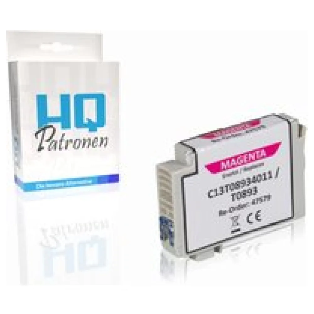 Kompatibel zu Epson C13T08934011 / T0893 Tintenpatrone, magenta – Bild 2
