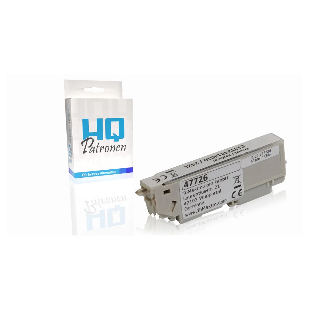 Kompatibel zu Epson C13T24314010 / 24XL Tintenpatrone, schwarz