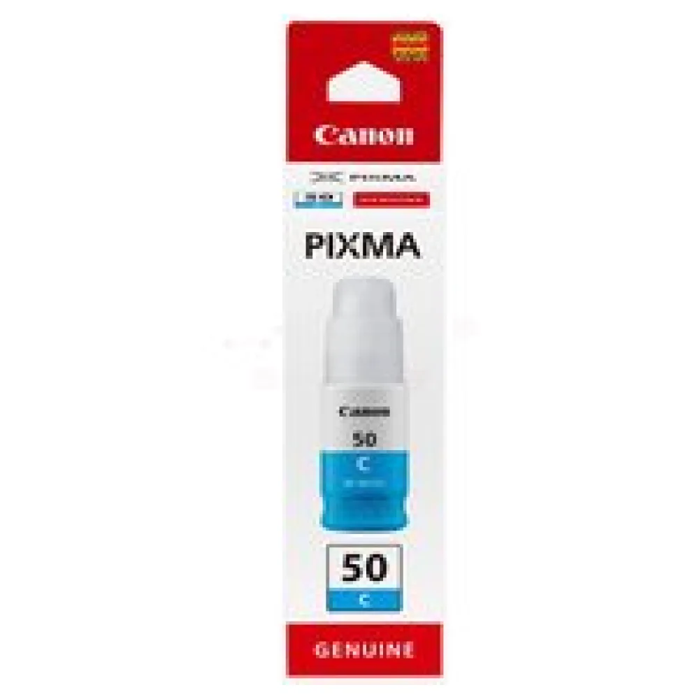 Original Canon 3403C001 / GI50C Tintenflasche cyan – Bild 2
