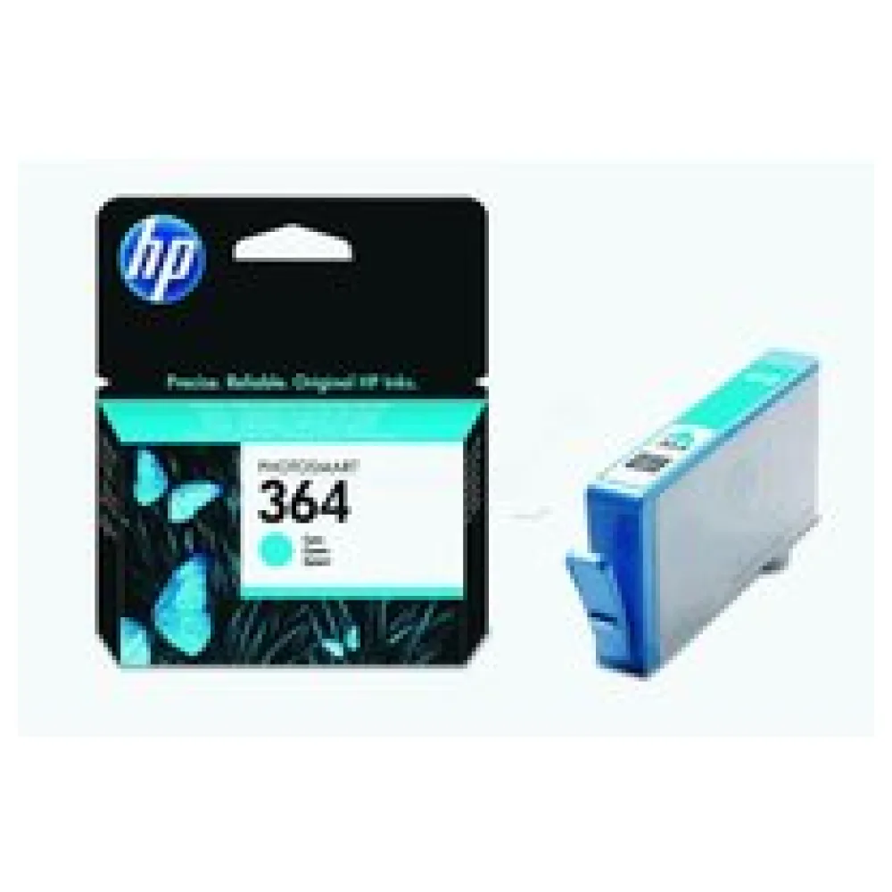 Original HP CB318EE / 364 Tintenpatrone cyan – Bild 2
