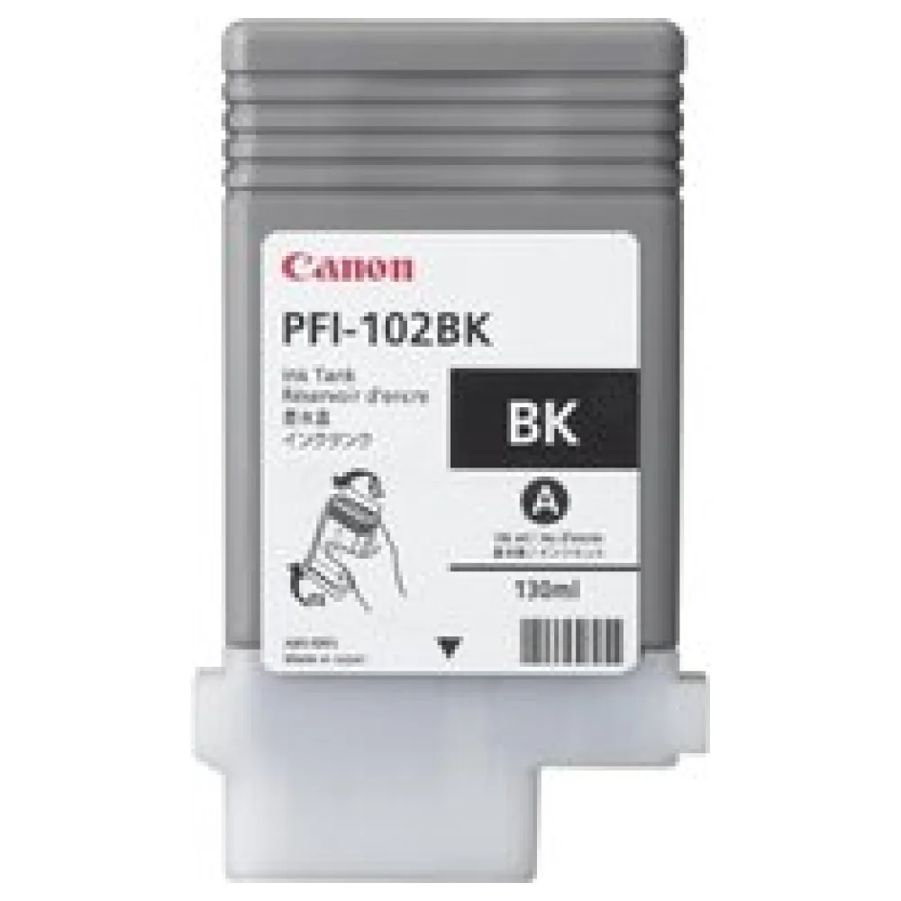 Original Canon 0895B001 / PFI102BK Tintenpatrone schwarz – Bild 2
