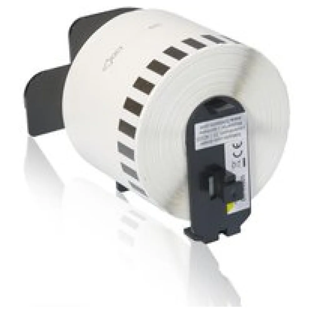 Kompatibel zu Brother DK-44605 Etikett, gelb – Bild 2