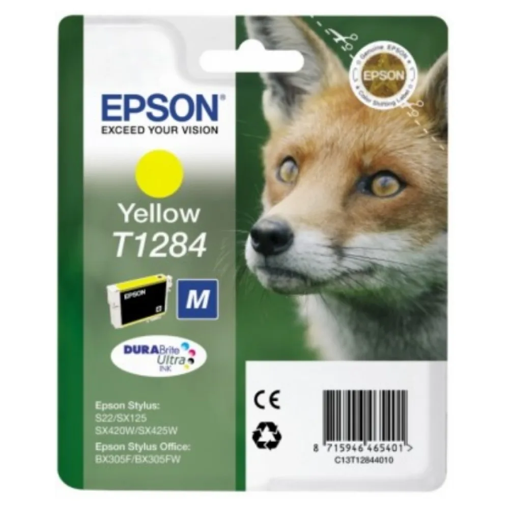 Original Epson C13T12844012 / T1284 Tintenpatrone gelb