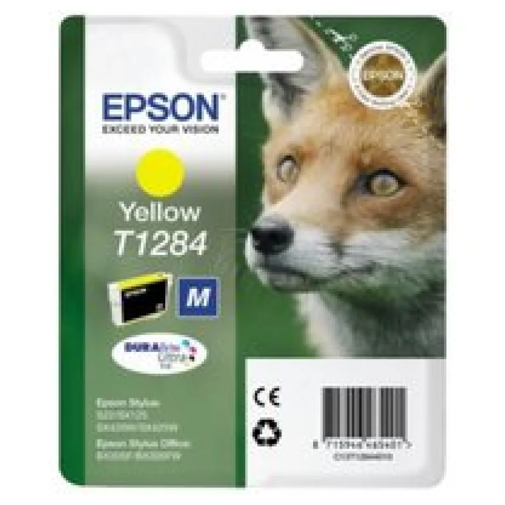 Original Epson C13T12844012 / T1284 Tintenpatrone gelb – Bild 2