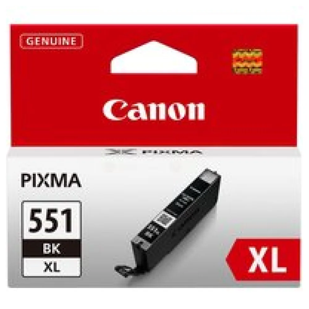Original Canon 6443B001 / CLI551BKXL Tintenpatrone schwarz – Bild 2