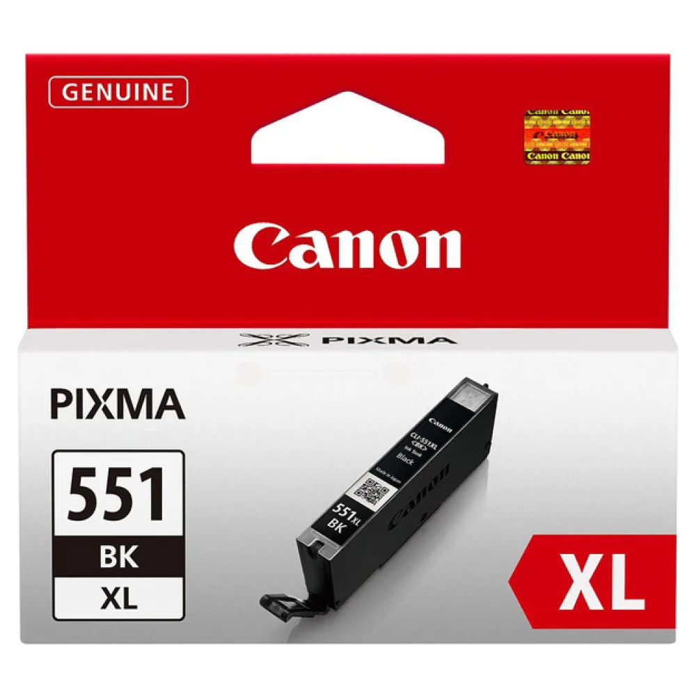Original Canon 6443B001 / CLI551BKXL Tintenpatrone schwarz