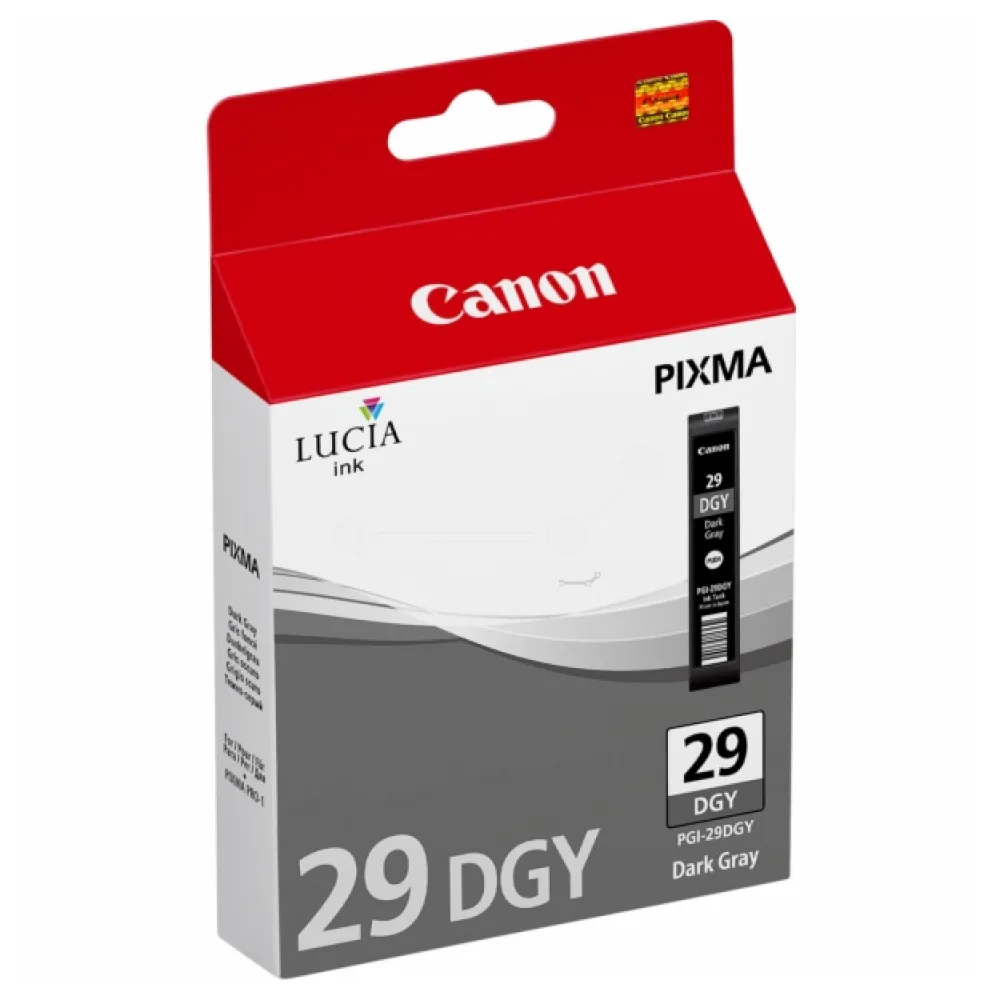 Original Canon 4870B001 / PGI29DGY Tintenpatrone grau