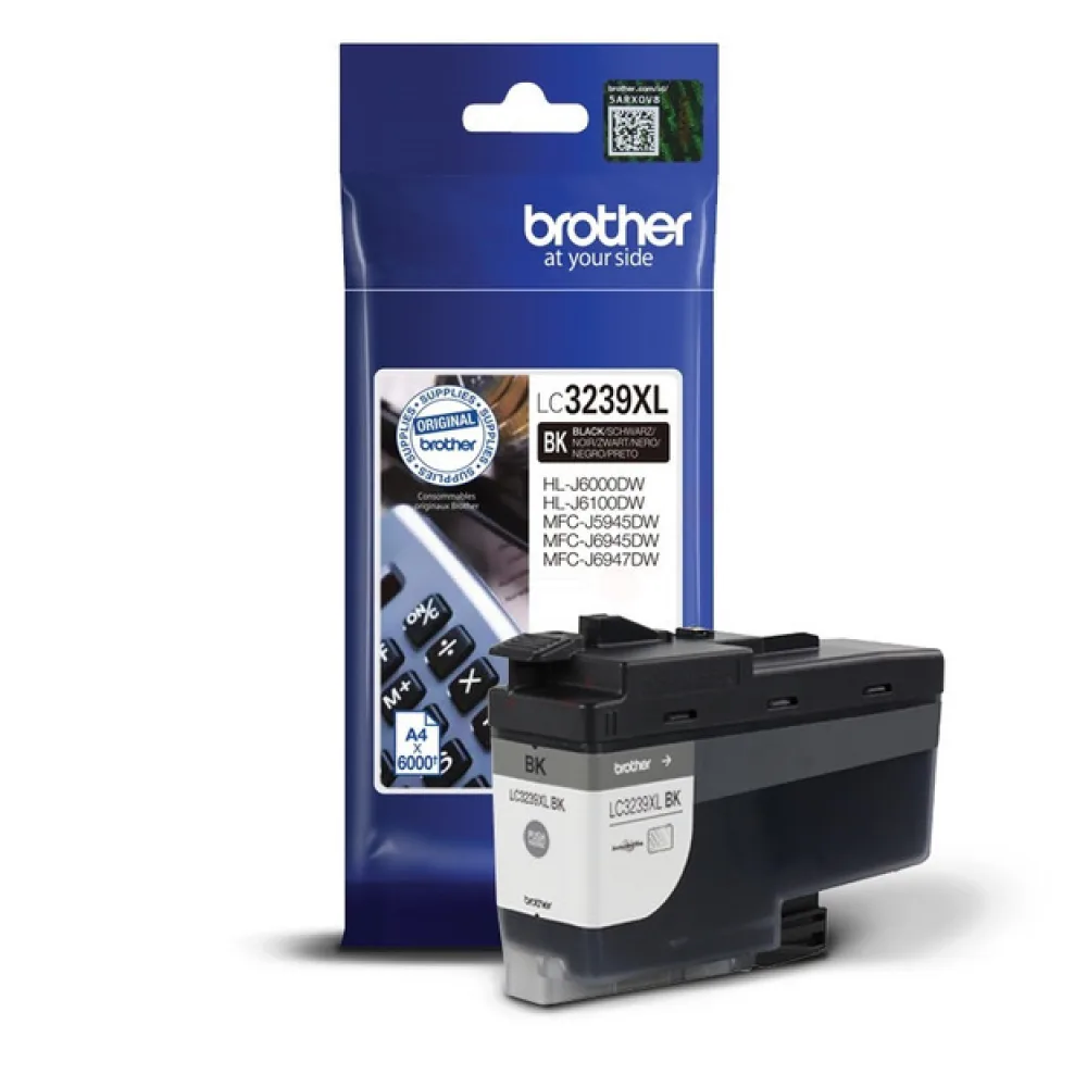 Original Brother LC3239XLBK Tintenpatrone schwarz
