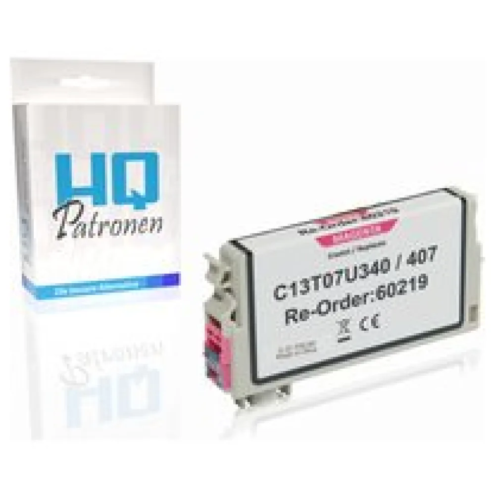 Kompatibel zu Epson C13T07U340 / 407 Tintenpatrone, magenta – Bild 2