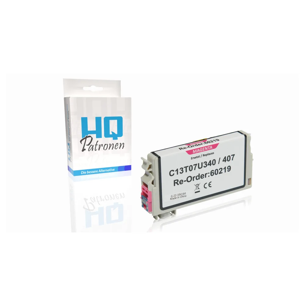 Kompatibel zu Epson C13T07U340 / 407 Tintenpatrone, magenta
