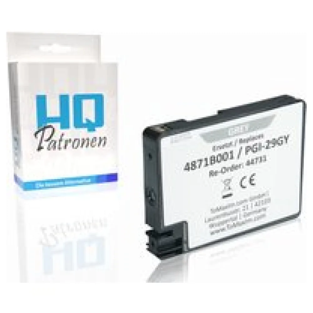 Kompatibel zu Canon 4871B001 / PGI-29GY Tintenpatrone, grau – Bild 2
