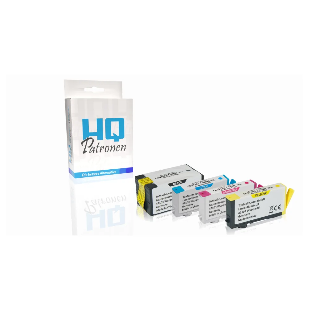 Multipack kompatibel zu HP C2N92AE / 920XL enthält 4x Tintenpatrone