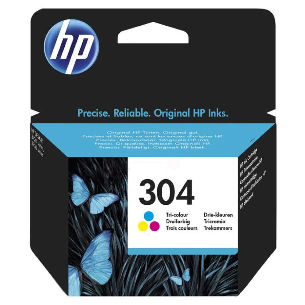 Original HP N9K05AE / 304 Druckkopfpatrone color