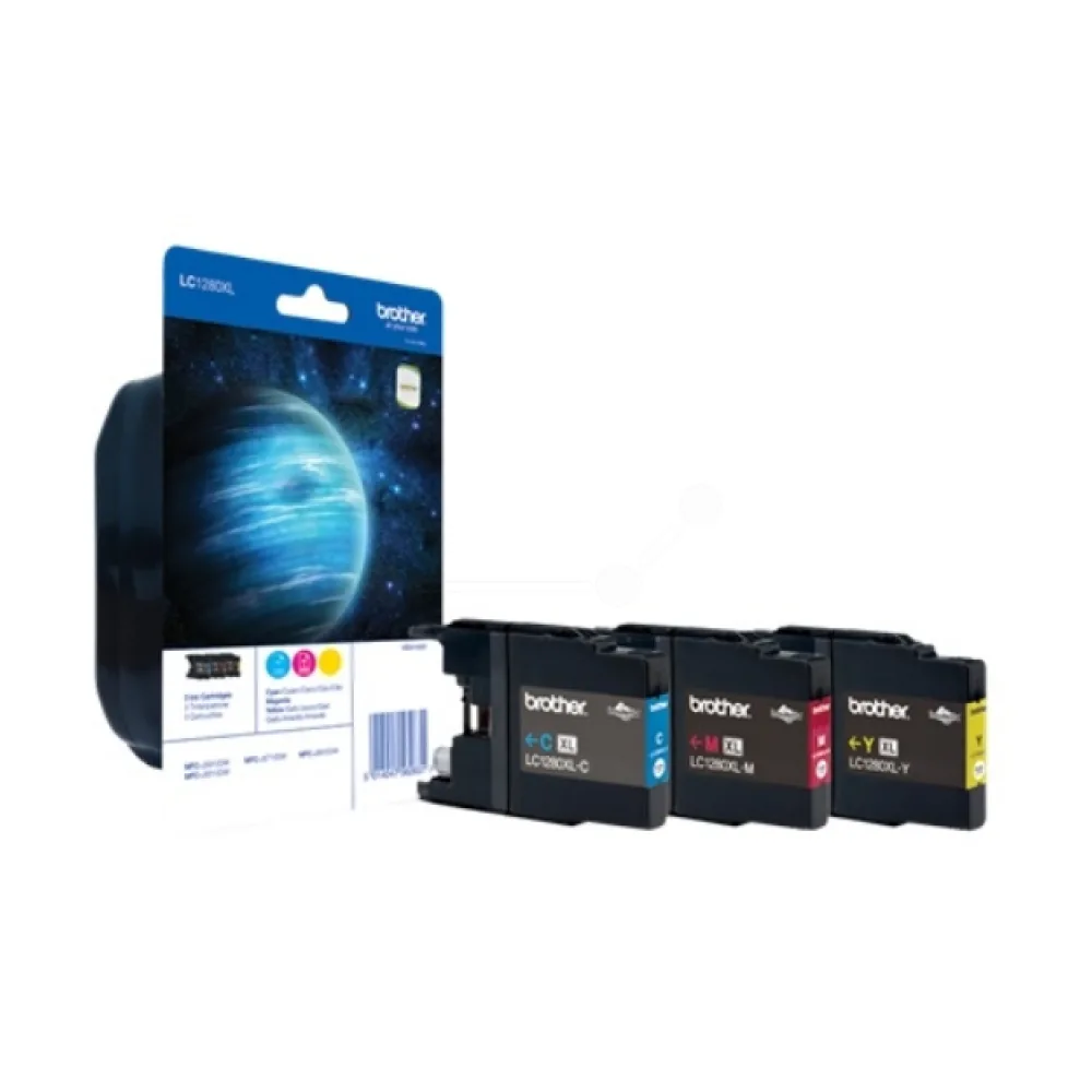 Original Brother LC1280XLRBWBP Tintenpatrone Multipack