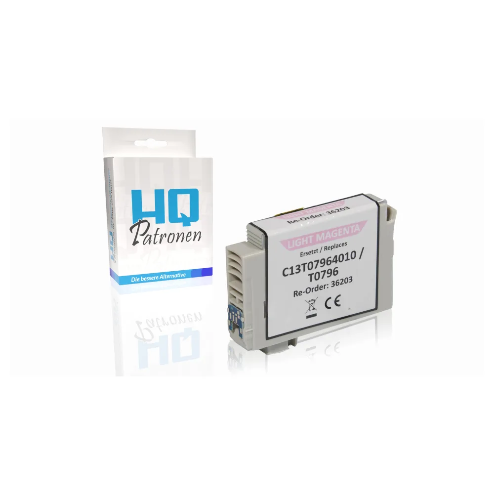 Kompatibel zu Epson C13T07964010 / T0796 Tintenpatrone, light magenta