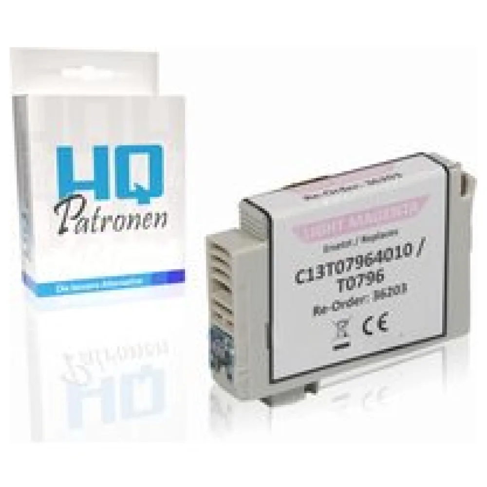 Kompatibel zu Epson C13T07964010 / T0796 Tintenpatrone, light magenta – Bild 2