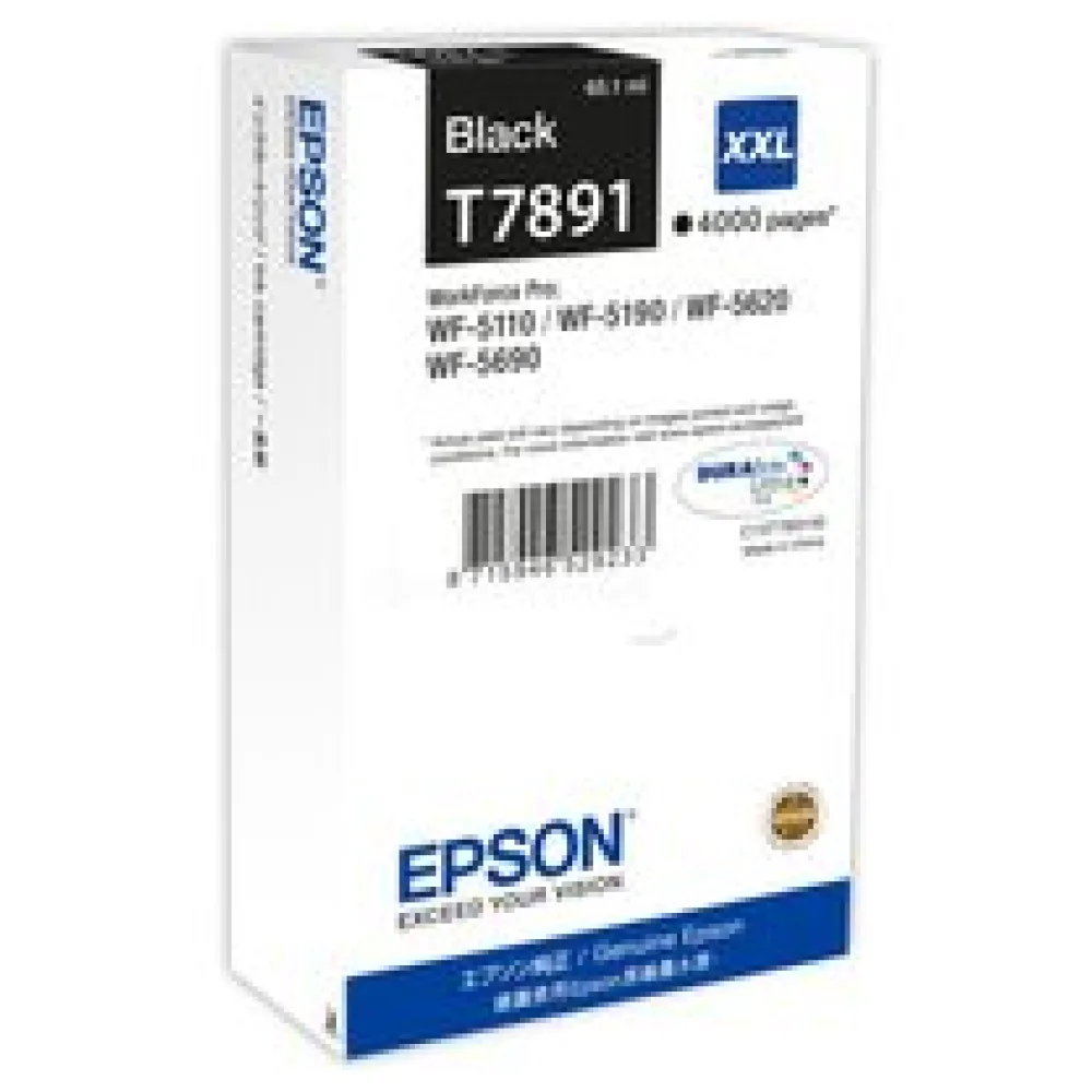 Original Epson C13T789140 / T7891XXL Tintenpatrone schwarz – Bild 2