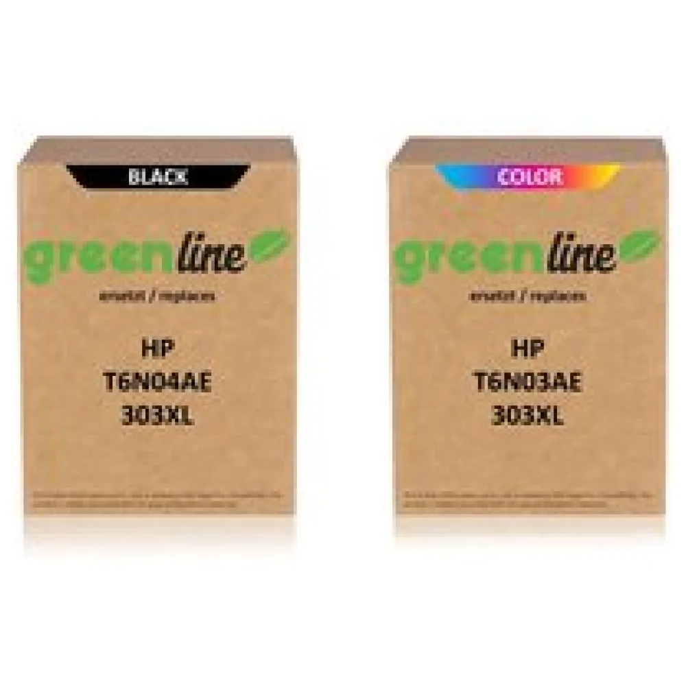 greenline Multipack ersetzt HP N9K08AE / 304XL enthält 2x Druckkopfpatrone – Bild 2
